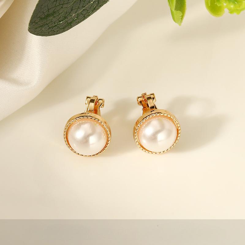 Зажим для ушей без пирсинга, эмалированные серьги, простые модные накладные серьги для женщин