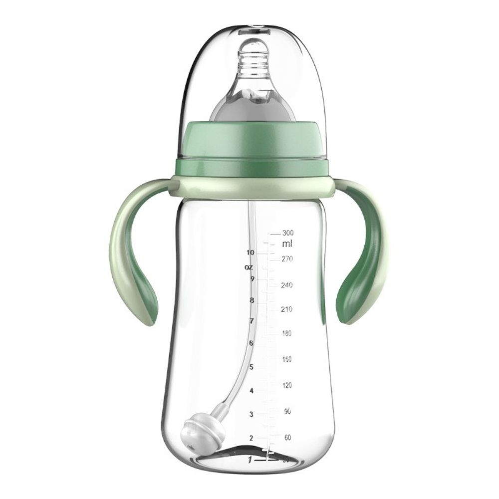 Anti-Slip Handle Anti-drop Milk Feeding Bottle Water Bottle Wide Mouth Feeding Bottle Baby Bottle