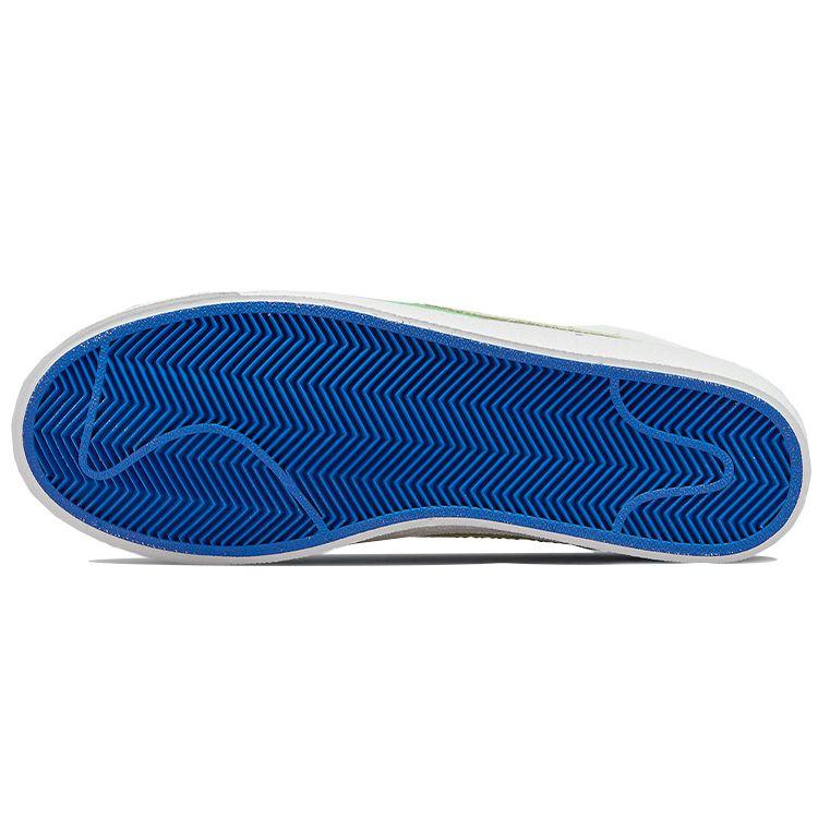 Nike Кроссовки женские Nike Blazer Mid 77 Sail Copa Lime Ice Белые Game-Royal DQ0865-100