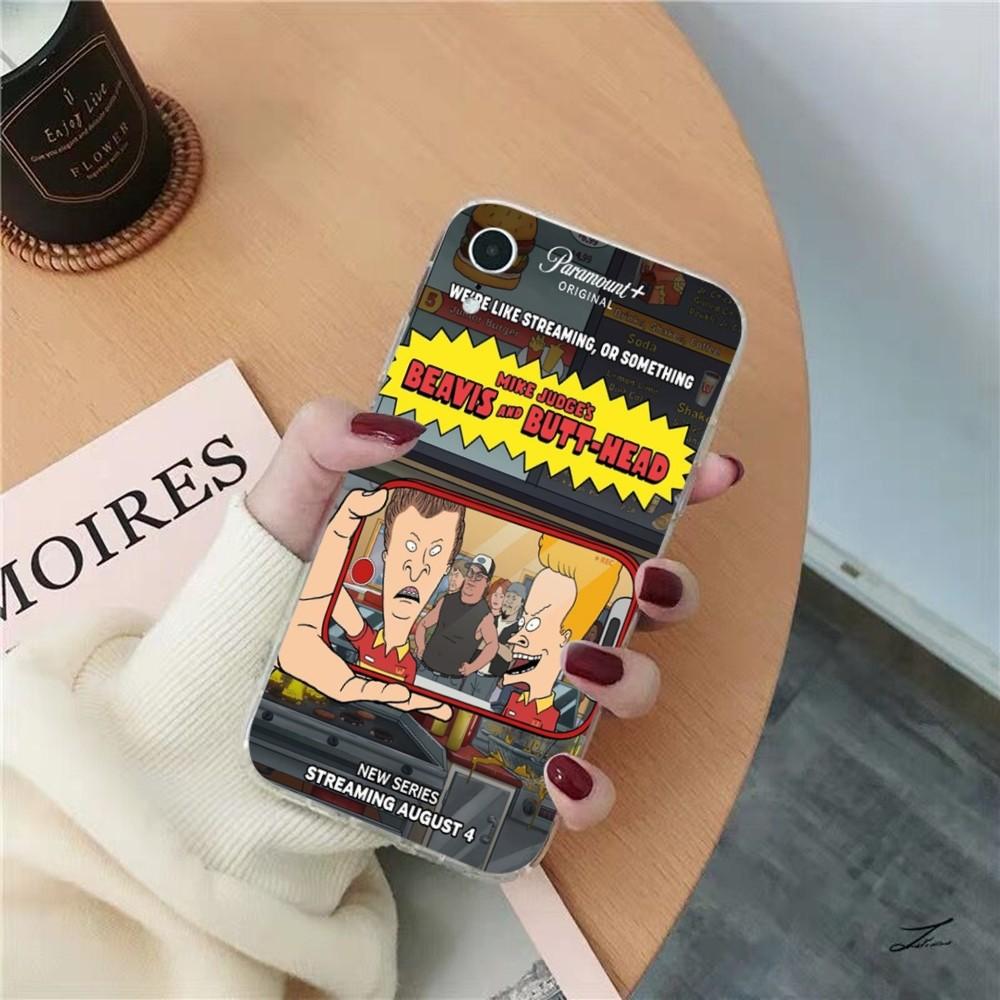 Чехол для телефона Beavis And Butthead для iPhone 8 7 6 6S Plus X SE 2020 XR XS 14 11 12 13 Mini Pro Max Чехол для мобильного телефона