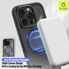 BLUEO for iPhone 16 Pro Max Case Frosted Heat Dissipation Anti-Slip with Camera Stand Magnetic Case For iphone 16 pro case