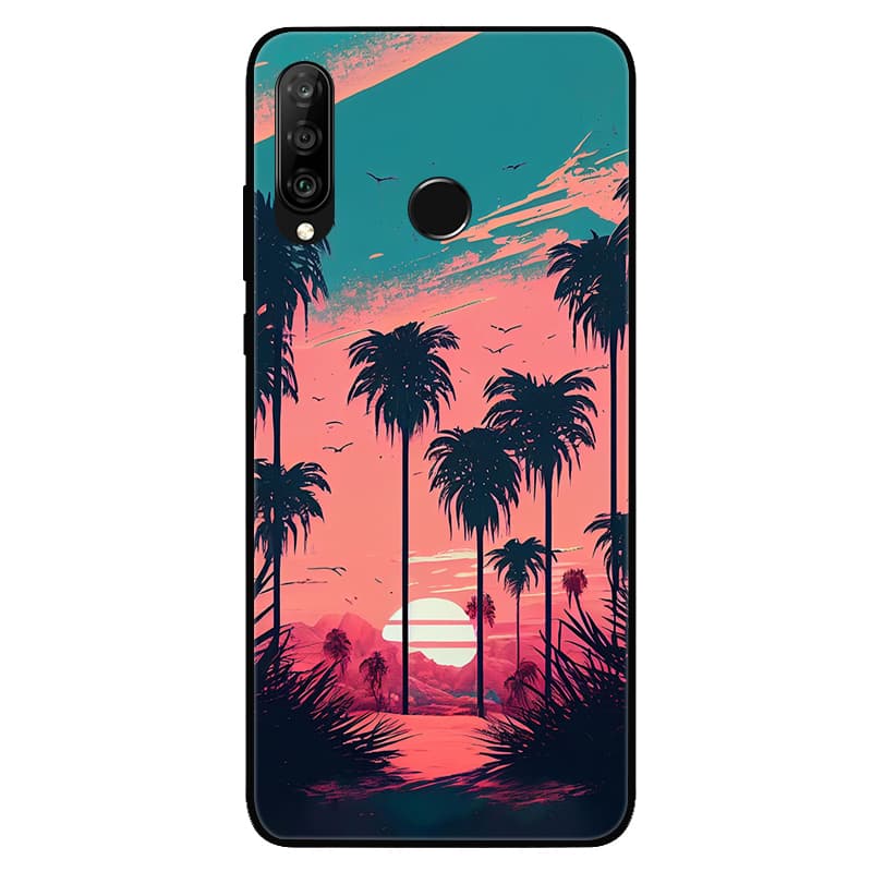 For Huawei P30 Lite Case Cover 6.15 inch Soft TPU Phone Case For Huawei P 30 lite Bumper Cover For Huawei P30 lite Coques Fundas