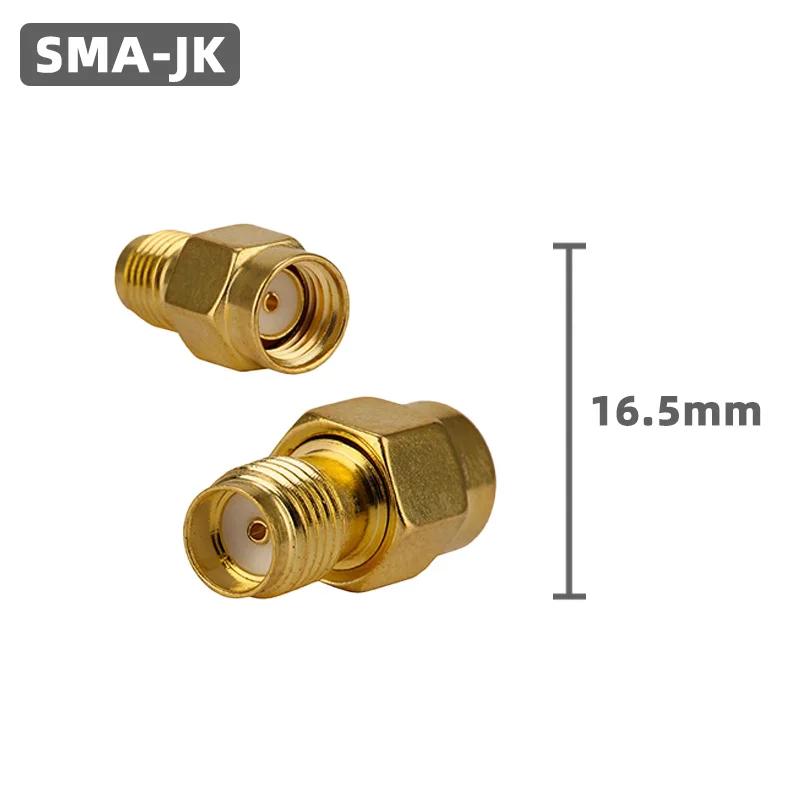 SMA To SMA Straight 3 Way 90 135 Degree Adapter RF Coax Connector RP SMA Coupler Converter