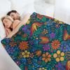 Another Floral Retro Throw Blanket Travel heavy to sleep anime Multi-Purpose Blankets