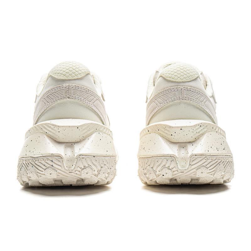 Li Ning Youxia CRC Модные Удобные Универсальные Амортизирующие Прочные Низкие Повседневные Кроссовки Унисекс Повседневная Обувь Молочно-Белый AZGV175-1