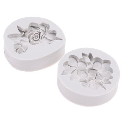 Силиконовая форма в форме цветка Diy Gardenia Plumeria Rubra Форма для мыла и помадки для торта