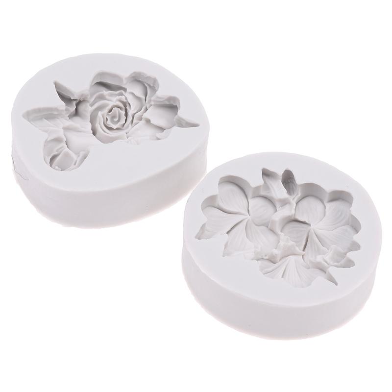 Силиконовая форма в форме цветка Diy Gardenia Plumeria Rubra Форма для мыла и помадки для торта