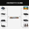 Fosi Audio Кабель 2RCA на 2RCA 1,2 м, Позолоченный, 2 RCA Штекер на 2 RCA Штекер, Стерео Аудио Кабель для Домашнего Кинотеатра, Усилителя, Предусилителя, Активных Акустических Систем