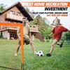 Soccer Goal – Foldable Frame Net for Kids + Youth – Indoor + Outdoor Soccer Goal with Carry Bag – Easy Setup – Multiple Sizes for Practice & Games