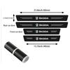 SJCJ6 Car Door Sill Threshold Protector Stickers for Skoda Superb Octavia Rapid Kodiaq Fabia Karoq Superb Kamiq Yeti Roomster Decal