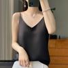 Silk Camisole Summer Female V-neck Inner Sleeveless Blouse Halter Tops for Women