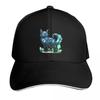 Fantasy Plant Cat Hybrid Baseball Cap Sun Protection UPF  Breathable Mesh Back Adjustable Buckle Closure