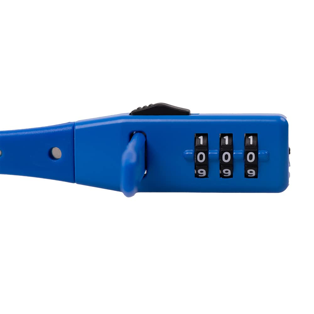 OXFORD Combi Zip Lock Helmet Lock 3 Digit Dial Lock