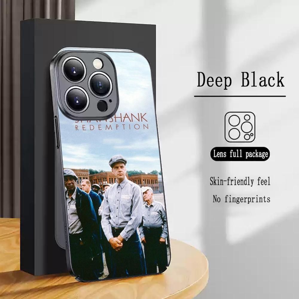 Классический ins Шоник горячий Чехол для телефона Для iPhone 16 15 14 13 12 11 X XR XS 8 Plus Mini Pro Max Мягкий черный Ударопрочный Чехол