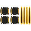 4/8PCS Car Door Handle Reflective Sticker Protection Sticker Door Handle Paint Surface Anti-scratch Reflective Sticker Interior Mirrors 6