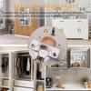 10 Sets Cabinet Door Fix Metal Fastener Inserts Furniture Door Fix Inserts  Furniture Door