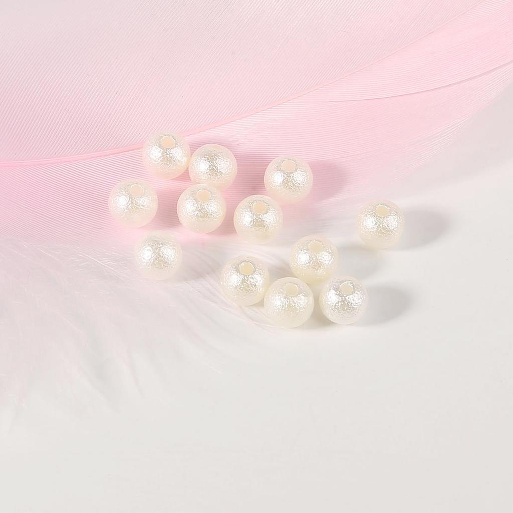 10-500 шт. АБС-пластик, мятые жемчужины для изготовления украшений своими руками, рукоделия, домашнего декора, искусства, искусственные жемчужины для наполнителей ваз
