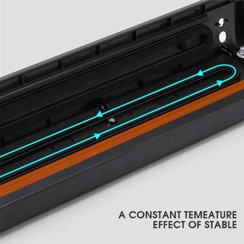 Машина для вакуумной запайки Машина для консервирования пищевых продуктов Маленькая вакуумная машина Полностью автоматическая машина для запечатывания пластика