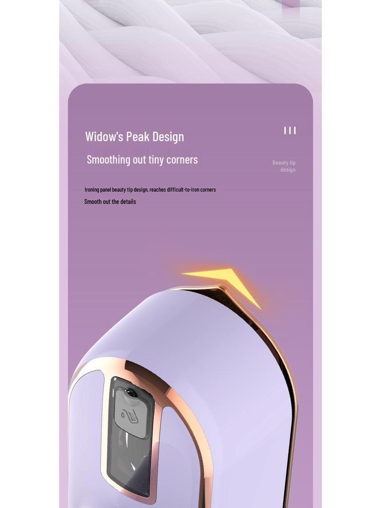 Вращающийся паровой утюг с двумя режимами для общежитий и дома