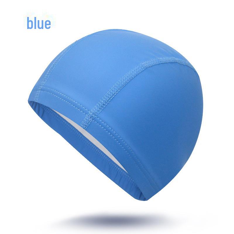 Водонепроницаемая эластичная шапочка для плавания унисекс с защитой ушей для длинных волос