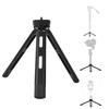 Aluminium Alloy Mini  Desktop Tripod Adjustable 1 4   Screws for SLR Mirrorless Camera Mobile
