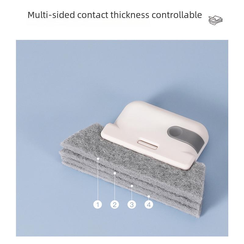 Съемная щетка для чистки окон и пазов 2 в 1