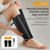 4D Массажер для ног с воздушным давлением с ручным разминанием, режимами похудения и декомпрессии, регулируемыми ремнями, портативный 400 г для облегчения боли в ногах