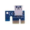 - Адаптер PCIe X1 PCI E 1X на USB 3.0 Female для майнинга PCI Express Riser