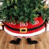 Xmas Floor Mat Cover Home Party Decor Fashion Christmas Tree Skirt Floor Mat Christmas Tree Base Apron