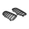 2x Car Front Grilles Replacement Practical Automobile Parts High Performance Decoration
