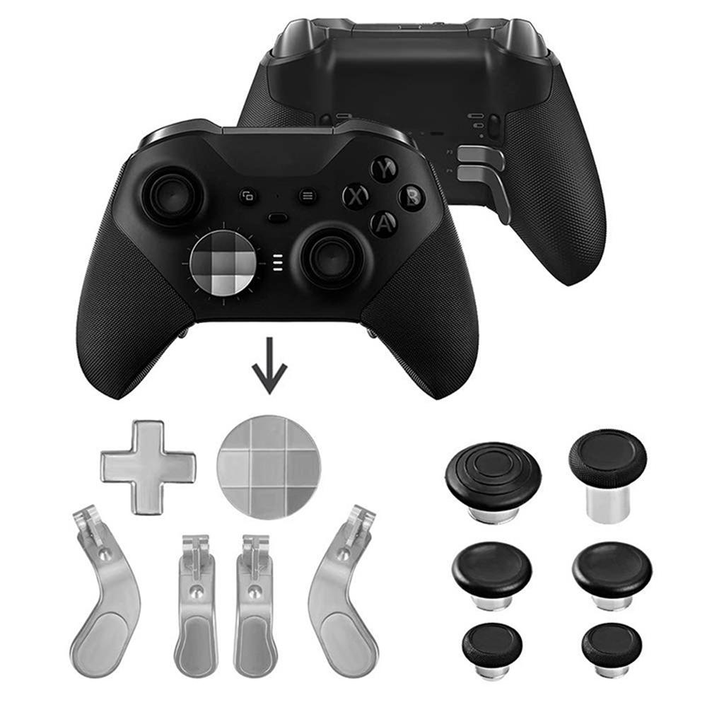 1 Set Thumbstick Paddle Replacement Kit For Xbox One Elite Series 2 Controller