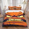 3pcs bedding set Angry Face Includes 1 Comforter + 2 Pillowcases, Without Pillow Inserts, Soft Comfortable, Lightweight Breathable, Printed