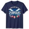 Шотландия Футбол Кубок США Футбольный Турнир Мира 2026 Унисекс Футболка