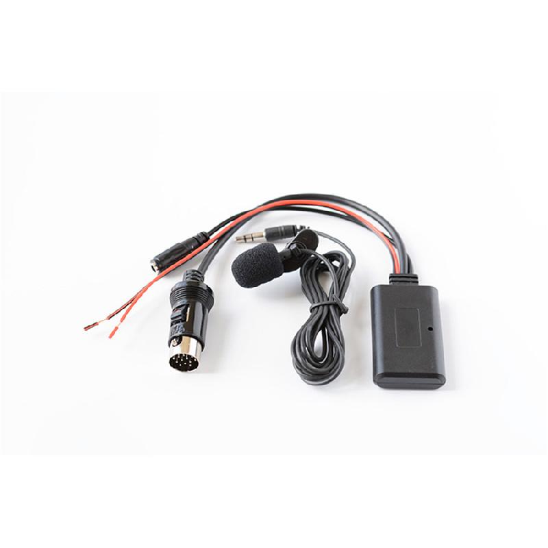 Новый Bluetooth адаптер Аудио Музыкальный AUX кабель+Микрофон Для 13-контактной CD стереосистемы Kenwood