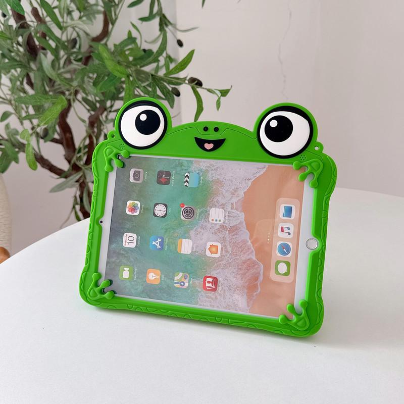 Мультяшная лягушка с большими глазами Чехол для планшета Для Samsung Tab A7Lite A9 A11Plus T290/297 И iPad 7 8 9 10-го 11-го 12-го Air Pro 11 A16 Mini 4 5 6 7 Подставка