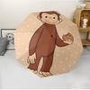Curious George Fashionable Automatic Opening/Closing Folding Umbrella. Portable and Foldable, Ideal for Gift, Travel, and Daily Use.