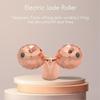 Jade Roller For Face 3 In 1 Electric Vibrating Face Roller Massager Quartz Roller Massager Skin Tig