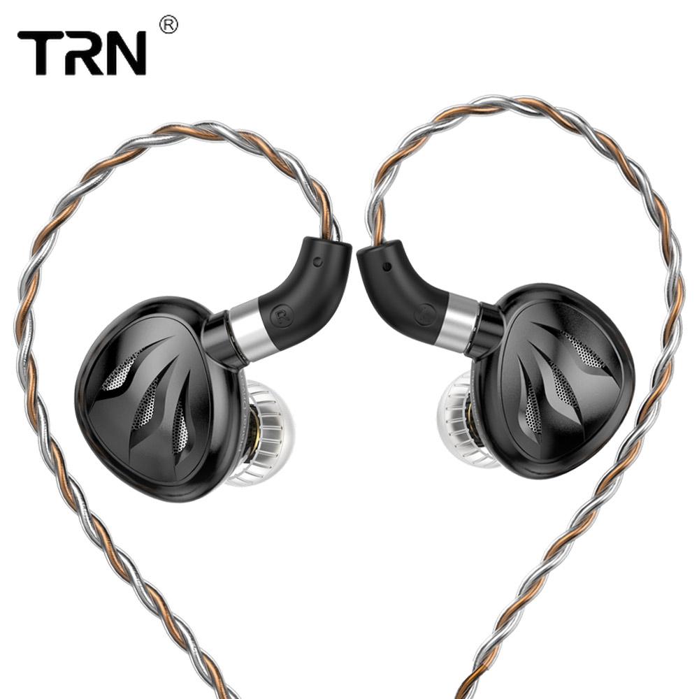 TRN Push Directly Into The Ear - плоские наушники 12 мм Hi-Fi Мониторинг High Federation Scene of The High Federal Scene, Плоские пленочные наушники
