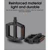 Bicycle Pedals DU Bearing Ultralight MTB Road Bike Pedals Anti-Slip Reflective Cycling Pedals Bike Accessories