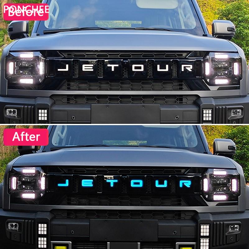 Для JETOUR T2 Shanhai T2 2024-2026 Пленка для дневных ходовых огней Автомобильная лампа Пленка, меняющая цвет Аксессуары для тюнинга автомобилей