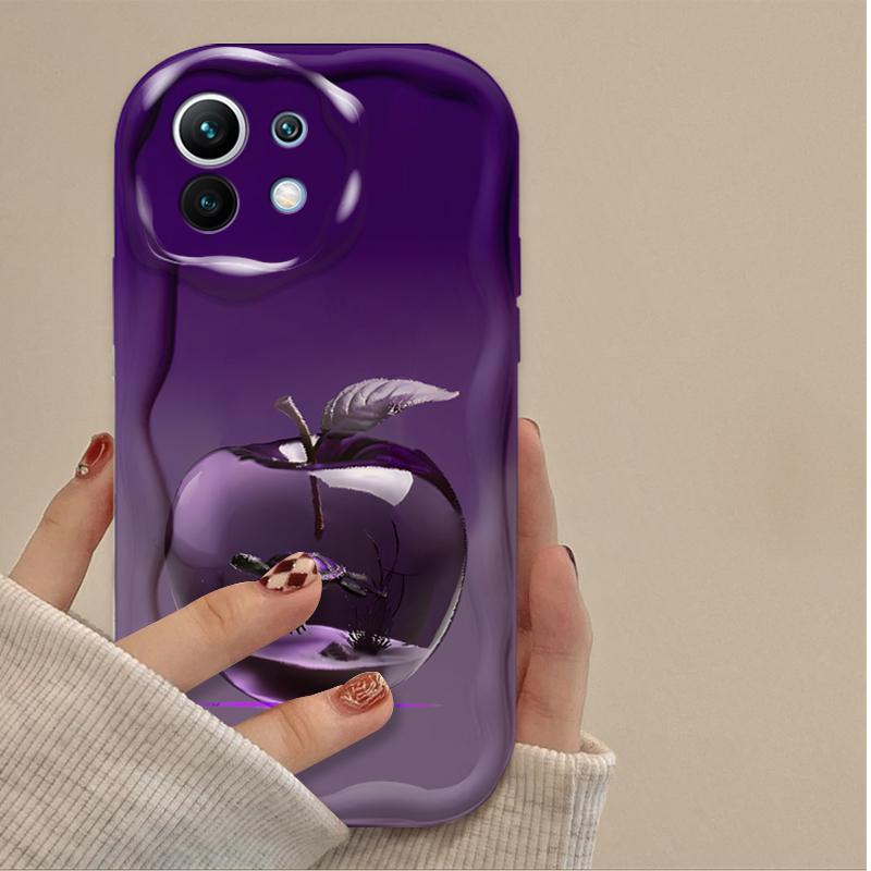 Чехол для телефона Зеленое яблоко Для Oppo Reno15 Reno14 Reno13 Reno12 Reno11 Reno8 Reno7 Reno5 Reno4 Z F T F29 Pro 5G Задняя крышка