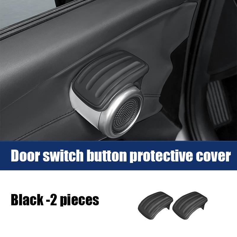 For BYD ATTO 3 EVO Yuan Plus 2026 2027 Door switch button protective cover made of silicone material for interior protection