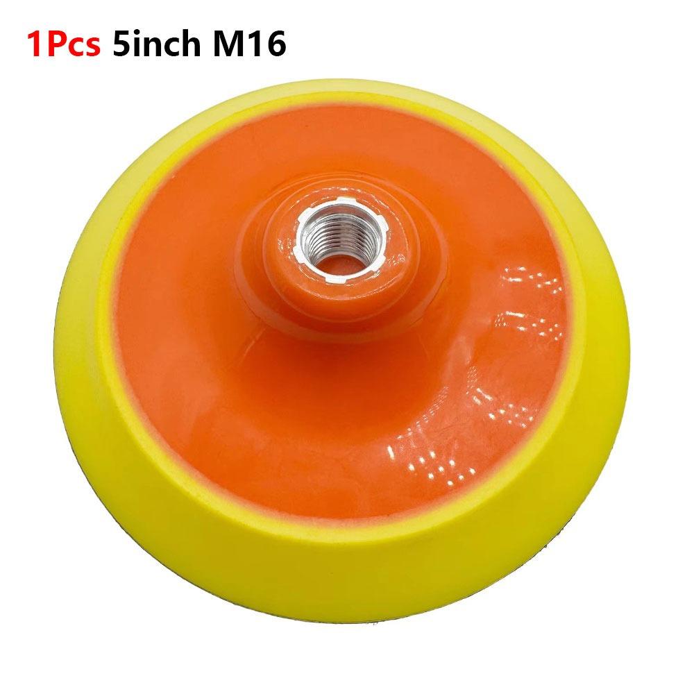 1Pcs 2-7 Inch Universal Backing Plate Plastic And Metal M10 M14 M16 Thread Sanding Pad Backer Hook And Loop Fastener