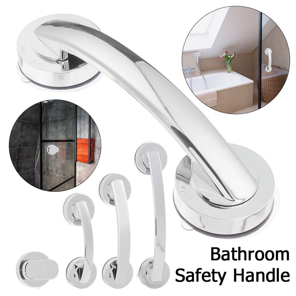 Adults And Children Suction Cup Handrail Bathroom Safety Grip Bath Door Handle Shower Grab Bar
