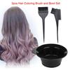 3 шт./компл. щетка для окраски волос, расческа, чаша, парикмахерские инструменты для смешивания цветов