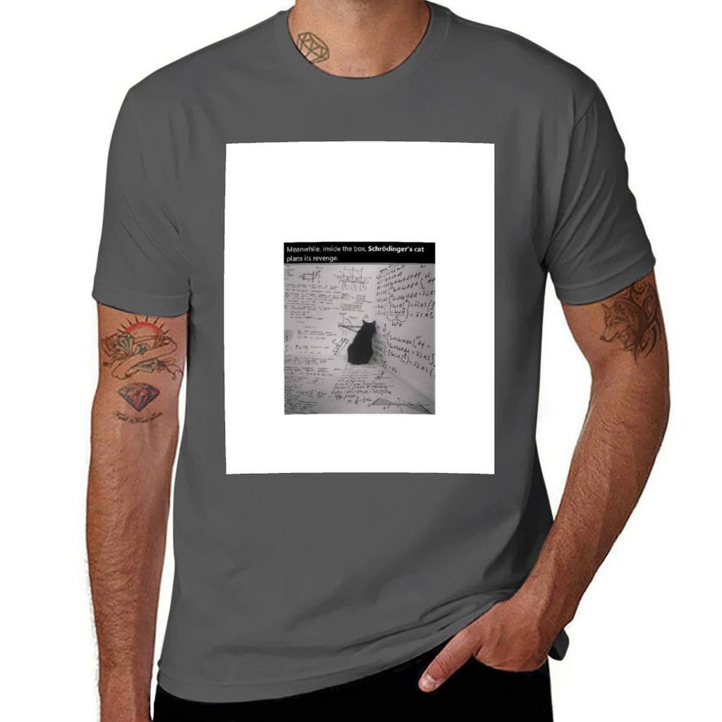 Revenge Of Schrodingers Cat Tshirt Festival Casual Short Sleeve