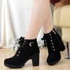 Autumn Winter High Heeled Women's Boots Short Boot