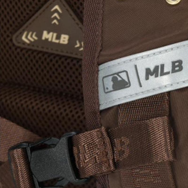 Новый полиэстеровый рюкзак MLB Boston Red Sox обычного размера для детей, коричневый 7ABKMC55N-43BRS