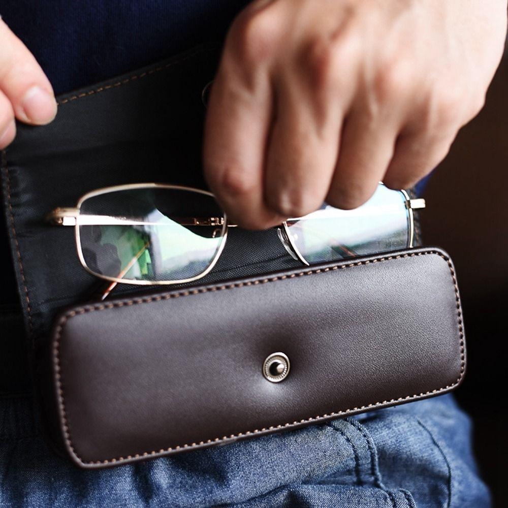 Father's Gift Presbyopic Glasses Eyeglass Box Waistpack Glasses Box Sunglasses Case Spectacle Case