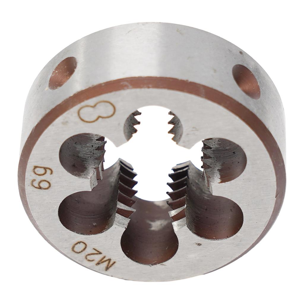 HSS M20 x 2,5 мм конический и пробковый метчик и M20 x 2,5 мм плашка метрическая резьба правая